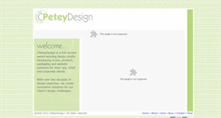 Desktop Screenshot of cpeteydesign.com